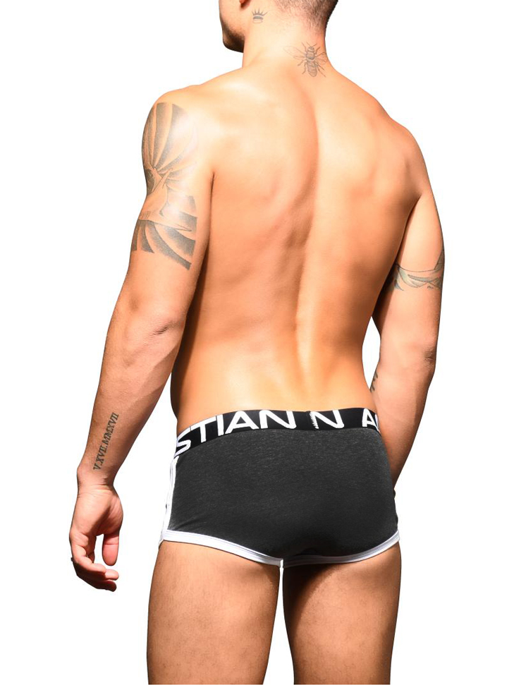 Retro Pop Pocket boxerky ANDREW CHRISTIAN s Pushup kapsou Show-It 91845 Charcoal24